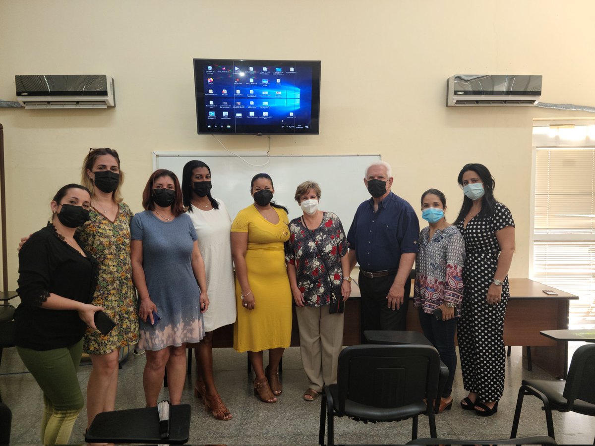 La cantera de la Especialidad Organización y administración en salud.💪💪💪.
<a href="/DraThaisLR/">Thais</a> <a href="/AinadiAlfaro/">Policlínico Universitario 19 de abril</a> <a href="/CubaENSAP/">ensap</a> @hospital_coro @Hosp_Eusebio @dpshabana <a href="/EmilioDelgadoI/">Emilio Delgado Iznaga</a> <a href="/japortalmiranda/">José Angel Portal Miranda</a> @Mayra72675296 
#VamosConTodo #CubaPorLaSalud