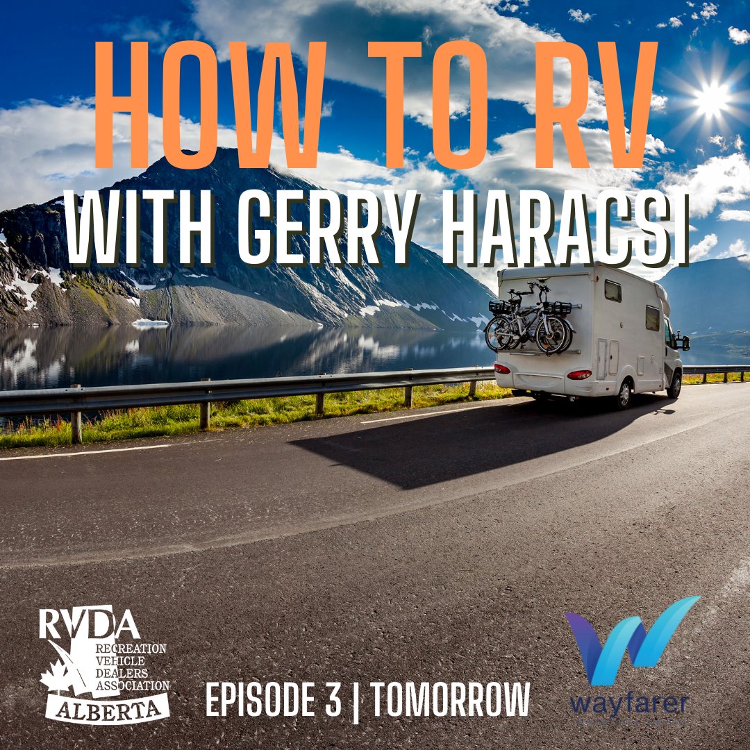 rvdaofab's tweet photo. Tomorrow Gerry shows us the do's and don'ts to backing up a trailer!
This should be good!! You don't want miss this episode!
@wayfarerinsurancegroup
.
.
.
#rvlearning #abcamping #letsgo #rvda #rvlearningweekend https://t.co/CwxIsUFmjM