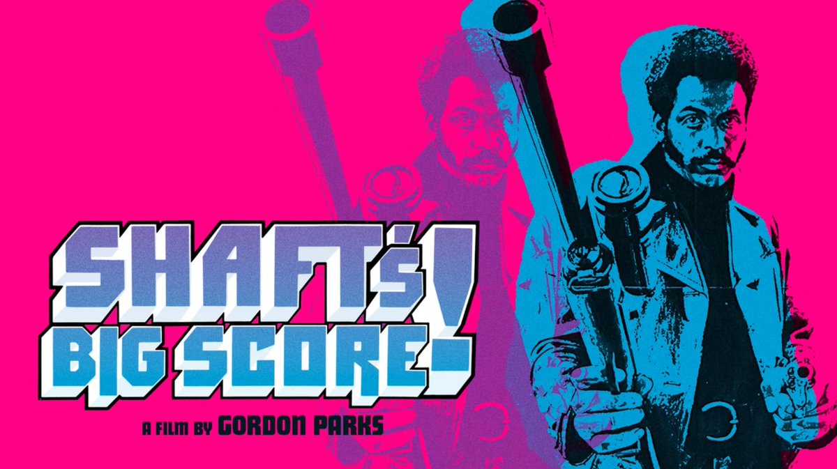 criterionchannl's tweet photo. Richard Roundtree reunites with Gordon Parks for SHAFT'S BIG SCORE (1972), the sequel to their trendsetting Blaxploitation landmark. https://t.co/MOgJFUtMr6 https://t.co/Lo3p16OVwz