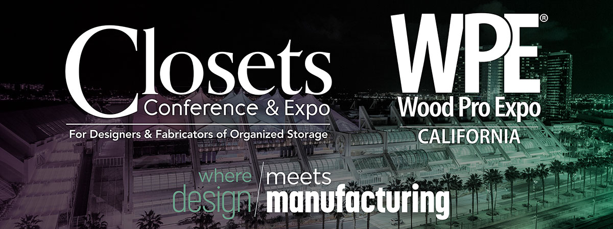 WoodworkingBiz's tweet photo. Still on the fence about San Diego? Attend today's webinar: Why should I attend the 2022 Closets/Wood Pro Expo in San Diego on April 27-29? Join us &amp; start planning your agenda! https://t.co/R7QqyuqydE #ClosetsCon #WoodProExpo #woodworking #closets #manufacturing #design #webinar https://t.co/bBYM1cghWv