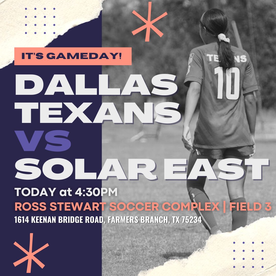 It’ finally here….GAME DAY!!💥 
•
•
•
#theTEXANSway #DallasTexansSoccerClub #DIGC2022 #DIGC22 #LeadersPlayHere #DallasInternationalGirlsCup