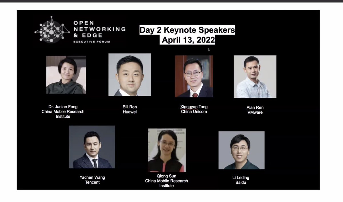 LF_Networking's tweet image. Day 2 Open Networking &amp;amp; Edge Exec Forum keynotes begin at 5 pm PT to better accommodate our global community in APAC. Register to join us and see who&apos;s speaking tonight: events.linuxfoundation.org/open-networkin… #ONEEF #opennetedge