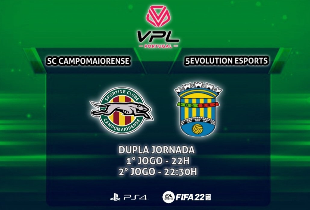 VPL Portugal Liga 3 - PS4 Ranking - VPL