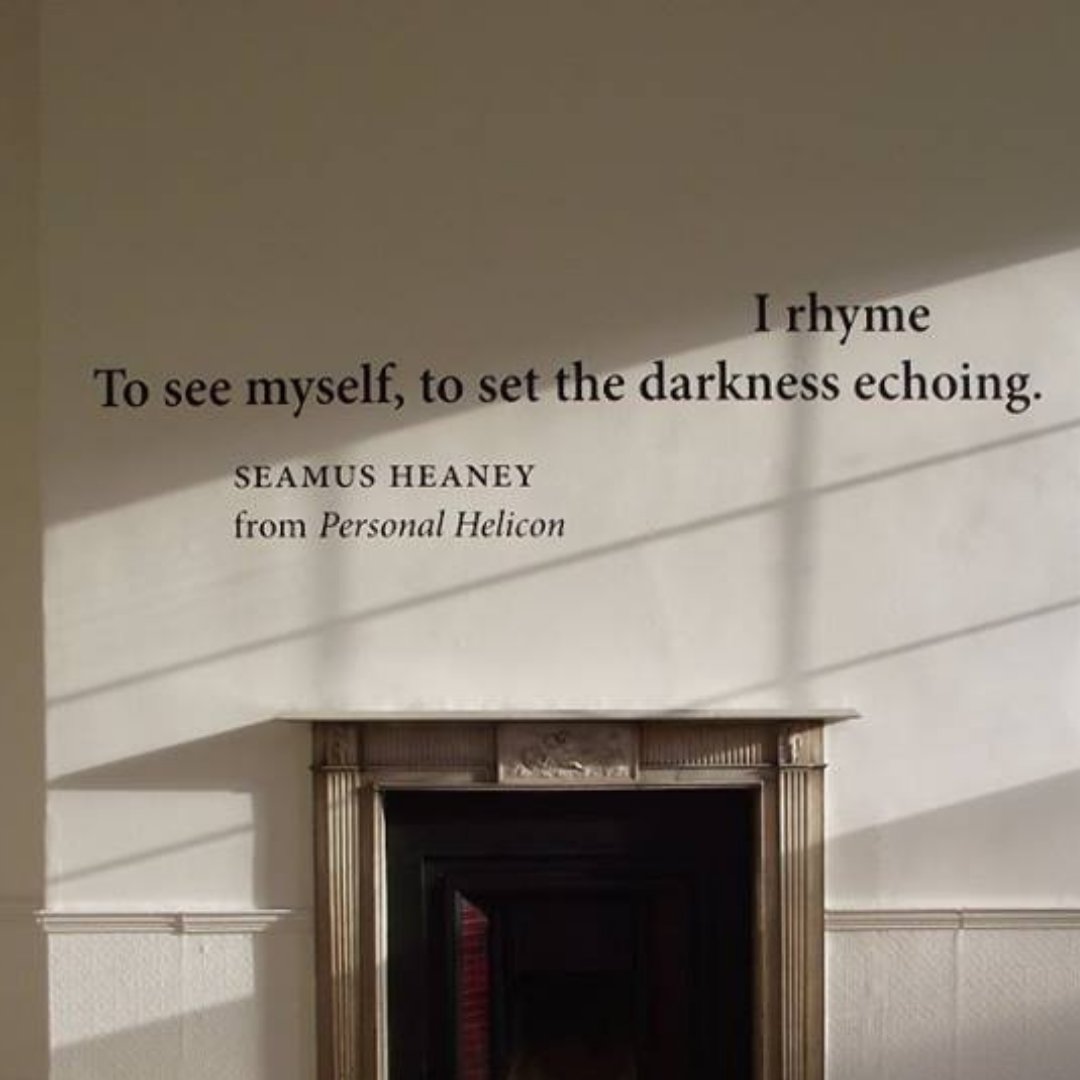 13 April 1939, Seamus Heaney was born Happy Birthday. 