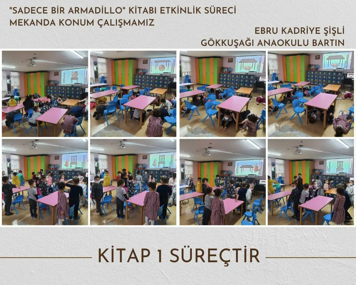 EbruSisli67's tweet photo. "KİTAP 1 SÜREÇTİR" eTwinning Projemizde "SADECE BİR ARMADİLLO" Kitabını Okuduk ve Kitap Üzerine Çeşitli Etkinlik Süreçleri Gerçekleştirdik 🤩 @BartMem @anaokulu_n @eTwinning_74 @tretwinning @eTwinningDestek @kitap1surectir https://t.co/D6jTPw9tOh