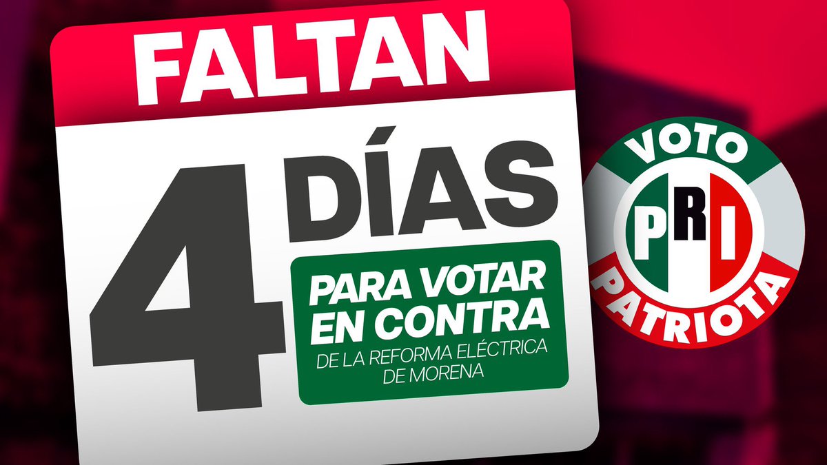 Ismael Hernández (@hernandezderas) on Twitter photo No me he ausentado de mis labores legislativas.
El domingo estaré con el <a href="/GPPRIDiputados/">Diputadas y Diputados Federales PRI</a> en la <a href="/Mx_Diputados/">H. Cámara de Diputados</a> para defender a México y trabajar por energías limpias y a mejores precios. #AquíEstáElPRI No me he ausentado de mis labores legislativas.
El domingo estaré con el <a href="/GPPRIDiputados/">Diputadas y Diputados Federales PRI</a> en la <a href="/Mx_Diputados/">H. Cámara de Diputados</a> para defender a México y trabajar por energías limpias y a mejores precios. #AquíEstáElPRI