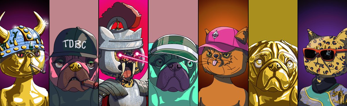 TopDogBeachClub's tweet image. 🐶 There are just 310 Top Dogs listed, just 3.8% of total supply.

🙀 And 168 Top Cats, just 2.4% of total supply.

WE LIKE THE DOGS AND CATS🚀