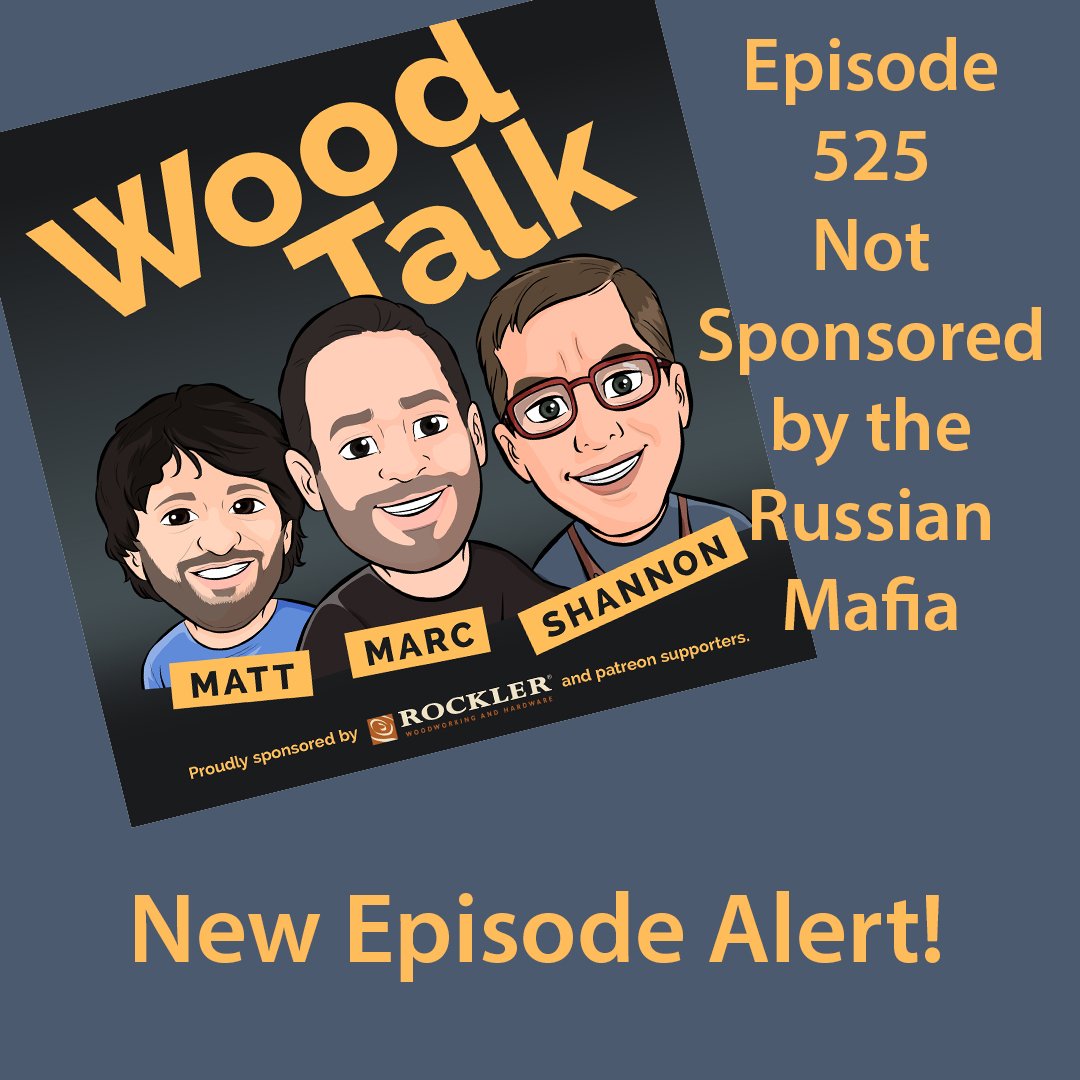 Time to get you some Wood Talk!

Description: Russian Birch plywood, putting a project on pause, and what’s the difference between quilting and curl?

Shout out to <a href="/Rockler/">Rockler Woodworking</a> for their support!

We also still adore our Patreon supporters!

#woodtalkshow #rockler #rocklerwoodworking