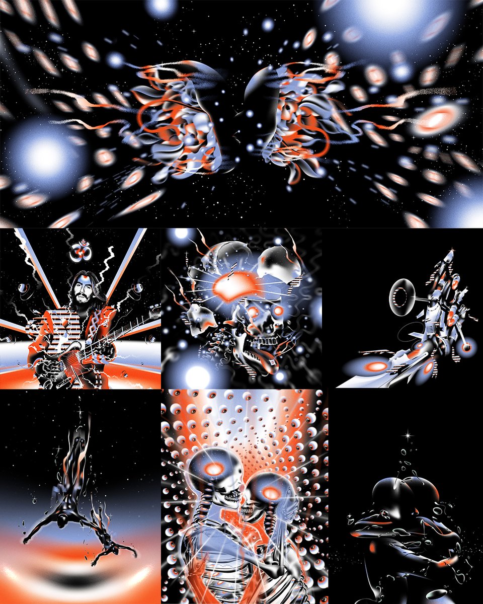 ociiirthankyou's tweet image. #PortfolioDay Hii....!! im Rico also known as ociiir 👼, im in love with 🔵💙colour , my artwork is all about micro perspective #cosmicvision ✨☄️🌏

please enjoy