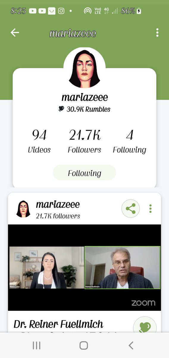 @ellechle9 @chriselliott252 @TruthSocialGuy If you get on too rumble & follow mariazeee you will find all her interviews with various high qualified dr's in USA that all tell the truth & studies & still more studies being done.