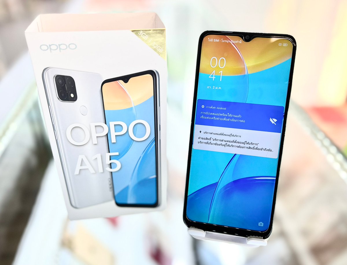 bammobilephone's tweet photo. OPPO A15 3/32GB สีขาว (2250)
🔥ราคา 4,000 บาท🔥
ประกันศูนย์ถึง 20/08/2565
- เครื่องศูนย์ไทยแท้ สภาพ 98% สวย ไม่มีรอยตกหล่น การใช้งานปกติทุกอย่าง เดิมๆ
✅อุปกรณ์ ครบกล่องแท้ เลขอีมี่ตรง + เคส
🚩ประกันร้าน 7 วัน
#โทรศัพท์มือสอง #โทรศัพท์มือ2 #Oppo #OppoA15 #มือถือมือสอง https://t.co/qKxWGas9VF