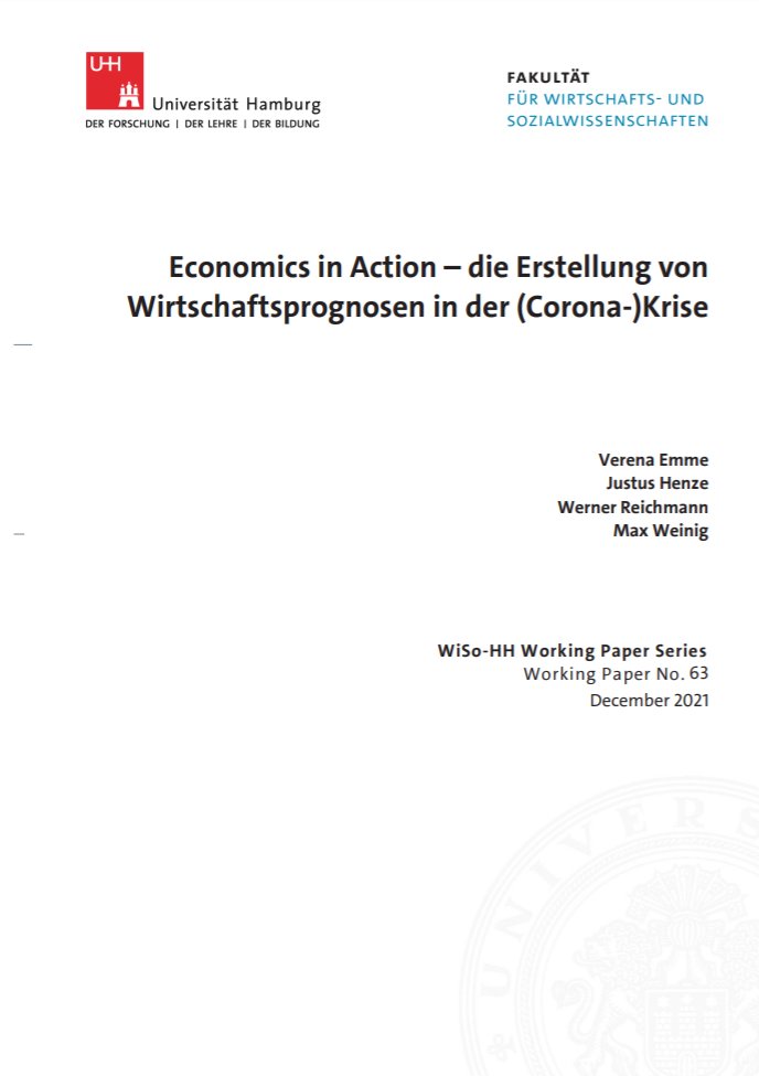 soziologikus's tweet photo. Bereits das dritte Jahr, in dem die #Gemeinschaftsdiagnose unter außergewöhnlich großer Unsicherheit gemacht werden musste. Wir haben anknüpfend an bestehende Forschung zu #Wirtschaftsprognose|n (@soziologikus) untersucht, wie Prognosen in #Krise|nzeiten hergestellt werden. (1/8) https://t.co/iogmOdnAEt