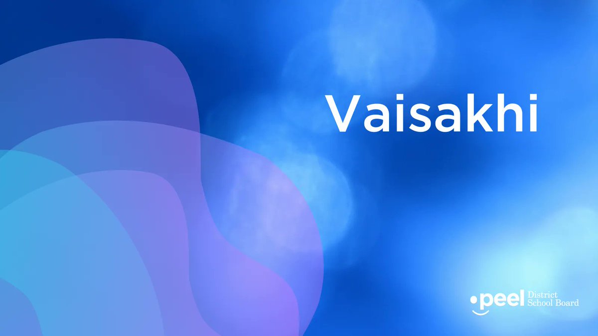 Happy New Year to all in our communities who are celebrating Vaisakhi.