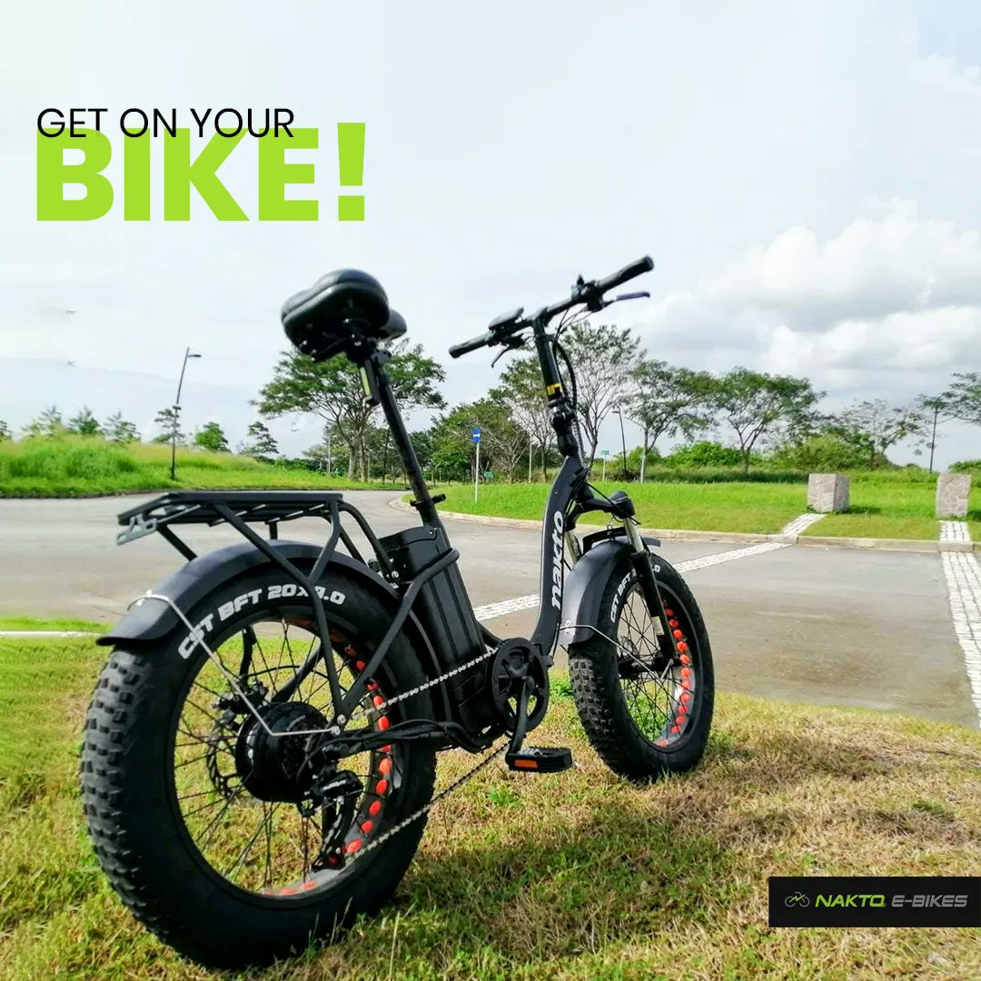 NaktoE's tweet photo. We raise the bar for what a bike should be. Get your Nakto E-Bike for ultimate fun in your life.
#Havefunriding #Nakto #lifestyle #EBikes #NaktoEbikes https://t.co/1T4er9jMeE