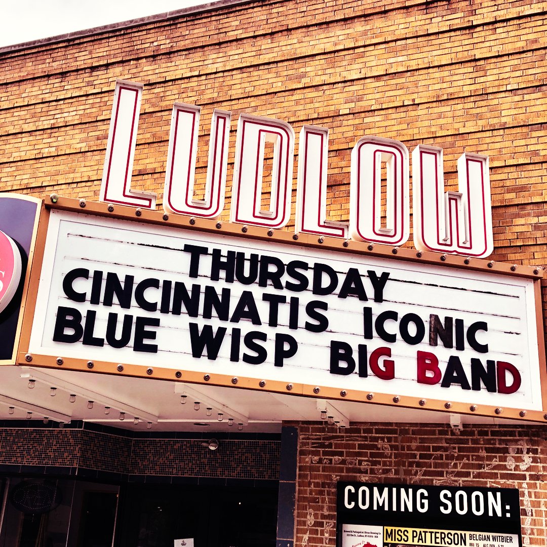 BIRCUSbeer's tweet photo. Still some seats available for this Thursday's Blue Wisp Big Band! Get your tickets now for a fun night of Music &amp; Dancing with some great Pizza &amp; Beer too!
.
Tickets at https://t.co/tfFJSgmGo5
.
.
#bigband #livemusic #onlyinludlow #ludlowky #bluewisp #cincinnati #oh #ky #... https://t.co/TuKmJKmYbG