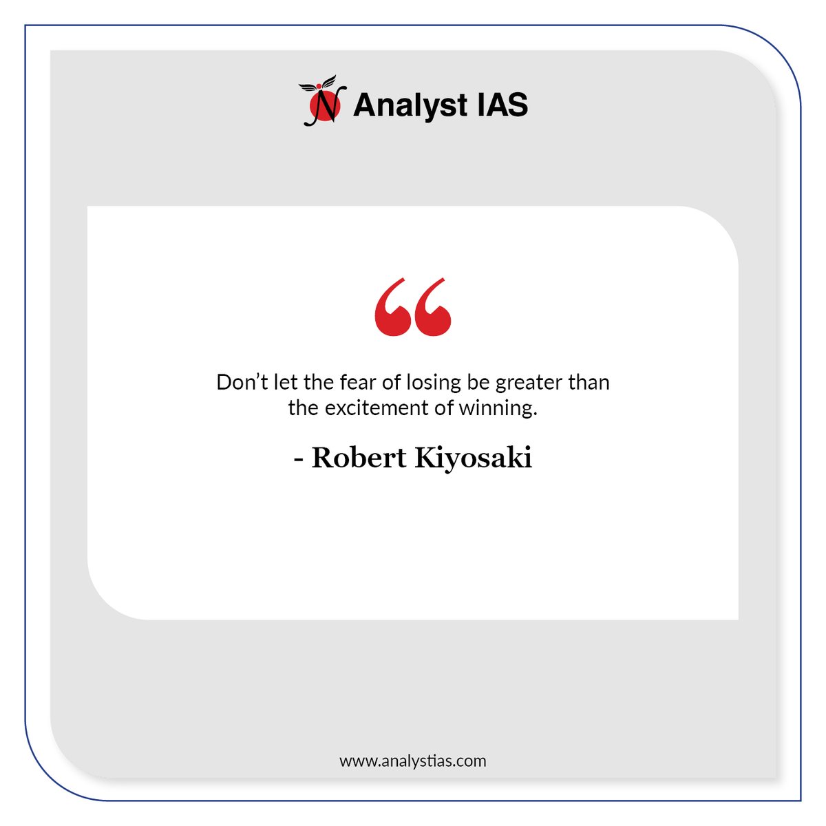 Quote of the day:
Read it. Learn it. Do it.
Watch this space for more updates
.
.
#IAS #quoteoftheday #learning #iasmotivation #iasthought #iasofficer #iasinterview #iasaspirant #iasdreams #AnalystIAS