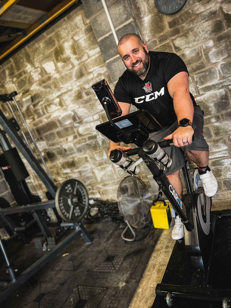 thecarolbike's tweet photo. Meet @_drcox who's using CAROL to research the effects of REHIT on cholesterol and blood sugar levels.

"The possibility of an #exercise programme involving 2 X 20 second bursts of energy, #REHIT has the potential to revolutionise healthcare in the UK." Stay tuned for more! https://t.co/BYVp3JJncr
