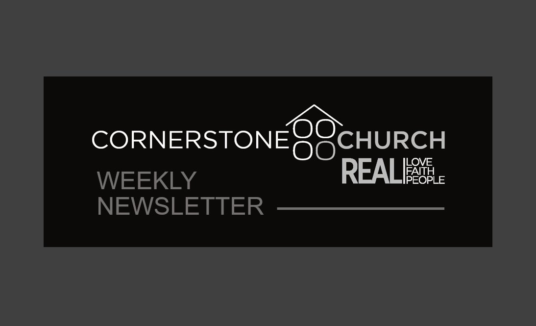 WeRCornerstone's tweet photo. Weekly Newsletter - https://t.co/yNiFQdmRwX https://t.co/VYbe3rVFBo
