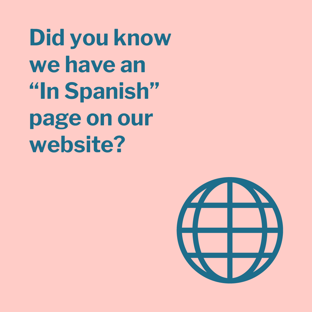 ProjectHorizon2's tweet photo. ¿Sabes que tenemos una página en Español en el sitio web? 

Did you know we have an "In Spanish" page on our website? Follow the link in our bio for resources specific to the Spanish speaking community in Rockbridge County. https://t.co/NvKKIBmK8W