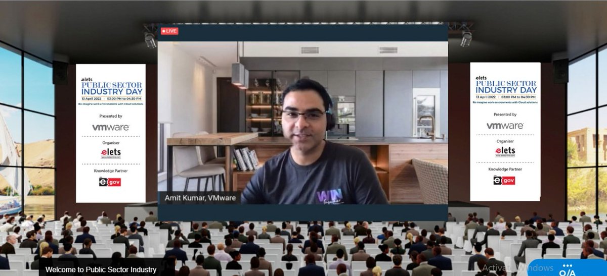 egovonline's tweet image. Amit Kumar, Senior Systems Engineer, Cloud Management, @VMware: &quot;As an admin, the user can decide the resources and their deployments under the lease policy that is offered in our solution.&quot;

Watch here: bit.ly/3jCGkBD

#CloudForGov #PublicSectorIndustryDay