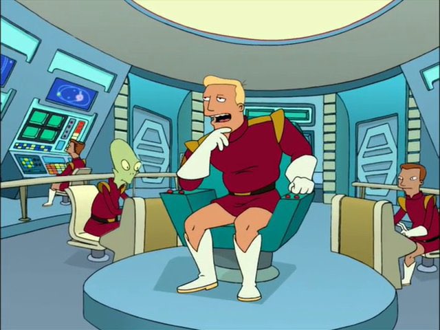 Futurama Quotes on X: Captain's journal: Star date, uh. April