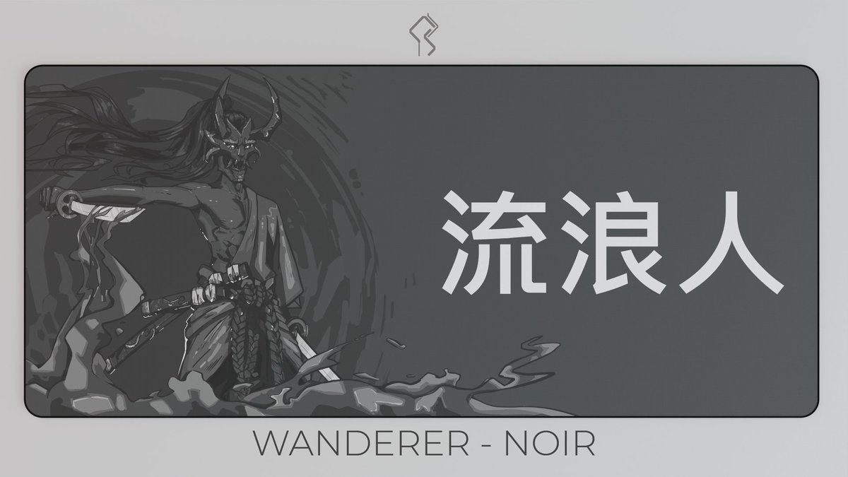 KeebCats's tweet photo. ⚔️ Wanderer Deskmat Group Buy ends April 24th! ⚔️

Inspired by the #japanese #aesthetic, this is an original take on a concept of a wandering warrior by @SkeilArt 

Join here: https://t.co/v1iy77Lqom https://t.co/VFklsY110h