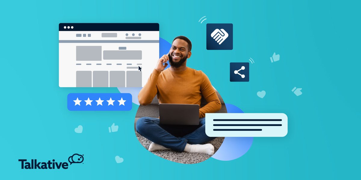 Need to improve customer engagement for your business or contact center? 🤓

Discover the best digital engagement channels and how to make the most of them with our latest blog! 🎉

gettalkative.com/info/engagemen…

#engagement #channels #customer