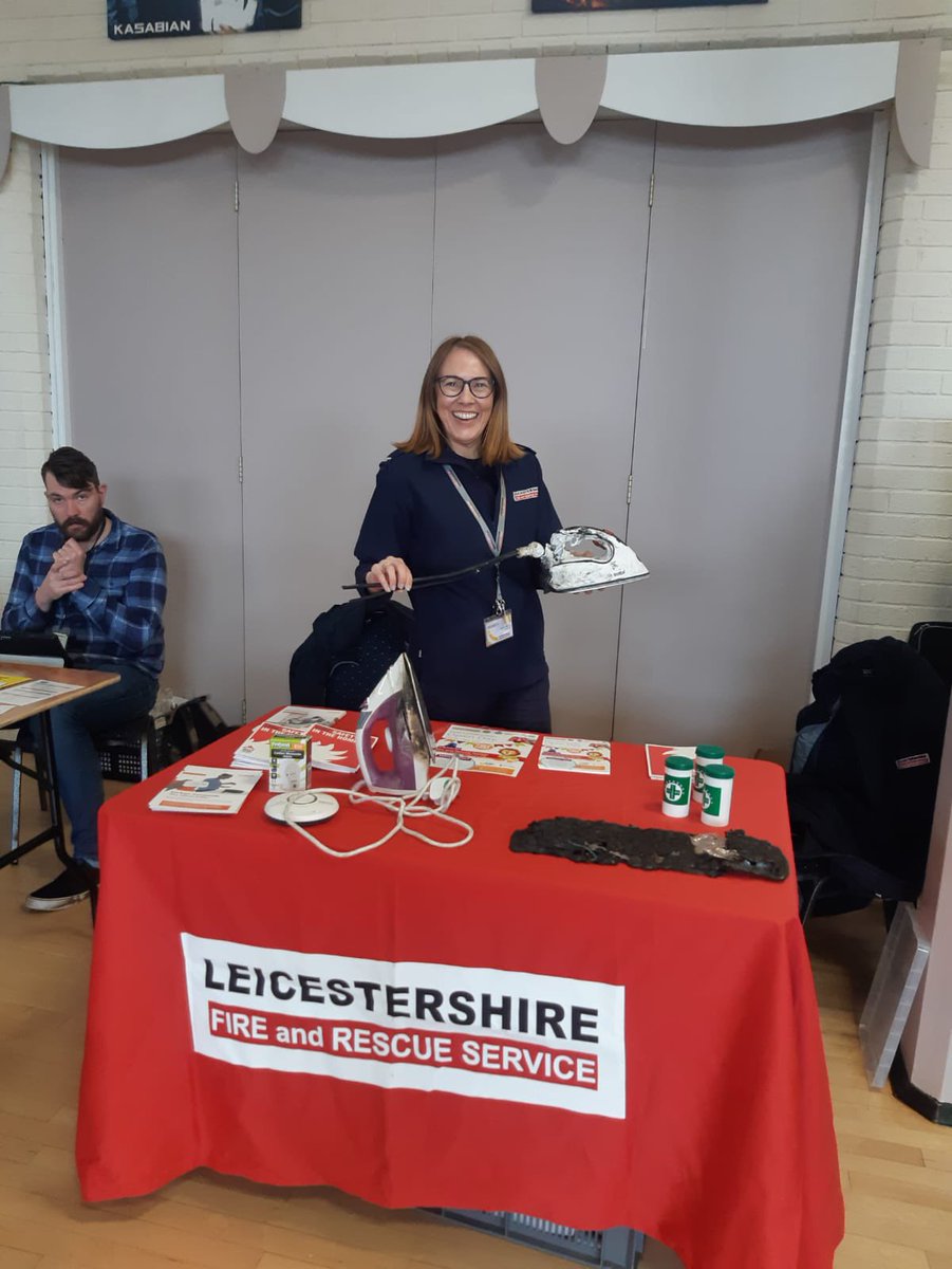LFRS_CommSafety's tweet image. Emma has been out providing fire safety information to her community 🚒📣