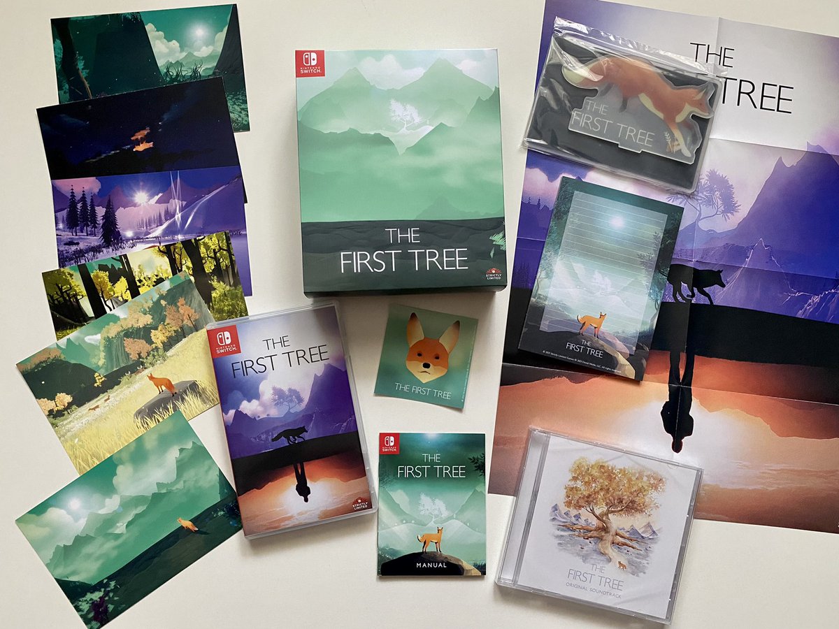 EntonBerlin's tweet photo. New arrival: #TheFirstTree Collectors Edition. Beautiful one from @RealStrictlyLTD
Looking forward to explore this one hopefully soon.
#FirstTree #NintendoSwitch #Nintendo #Switch #SwitchCorps https://t.co/F42UWZeKX1