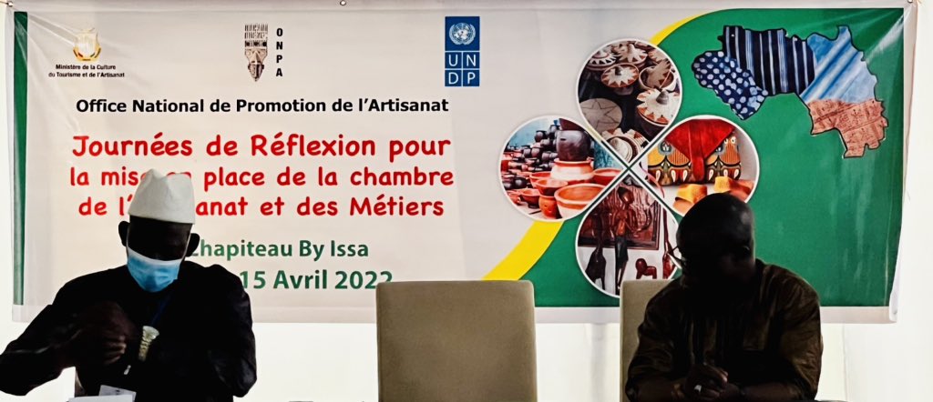 L’OIM est heureuse d’être associée à la mise en place de la chambre consulaire de l’Artisanat et des métiers, par le Ministère de la Culture, du Tourisme et de l’Artisanat. Une action opportune pour la promotion des opportunités locales via l’énergie créative des jeunes de 🇬🇳