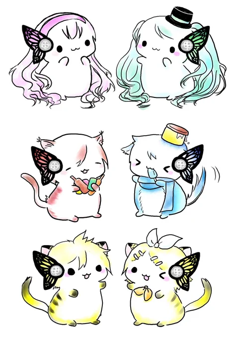 #あれ実は私なんです
ニコニコ静画に中学生のとき「うさミク」ってキャラ描いて投稿してました 