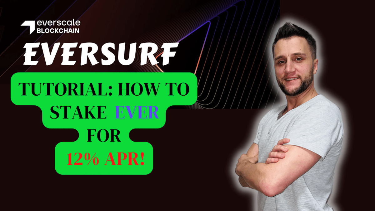 kryptstar_mack's tweet photo. 🚨New Video on how to Stake EVER tokens 🚨😍😎👇
using @ever_surf WEB 3.0 browser
https://t.co/7X9vH2fFrh
Currently staking APR is high for a limited time :)
#Everangers #DEVergence #EverscaleNetwork #Everscale https://t.co/vuZX296QH5