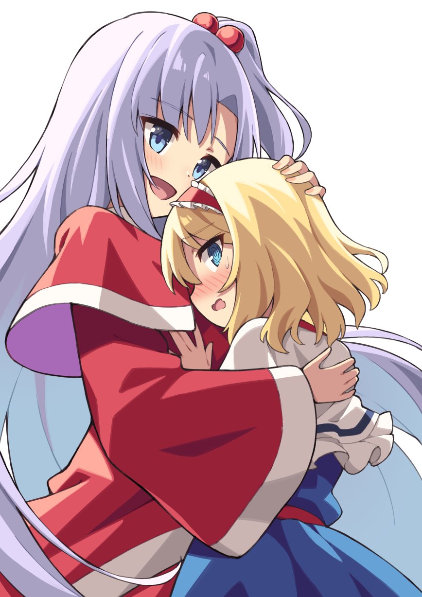 ひやや Skebにて神綺様とアリスを描かせていただきましたー めっちゃ楽しかった T Co Gribduuqsf Twitter