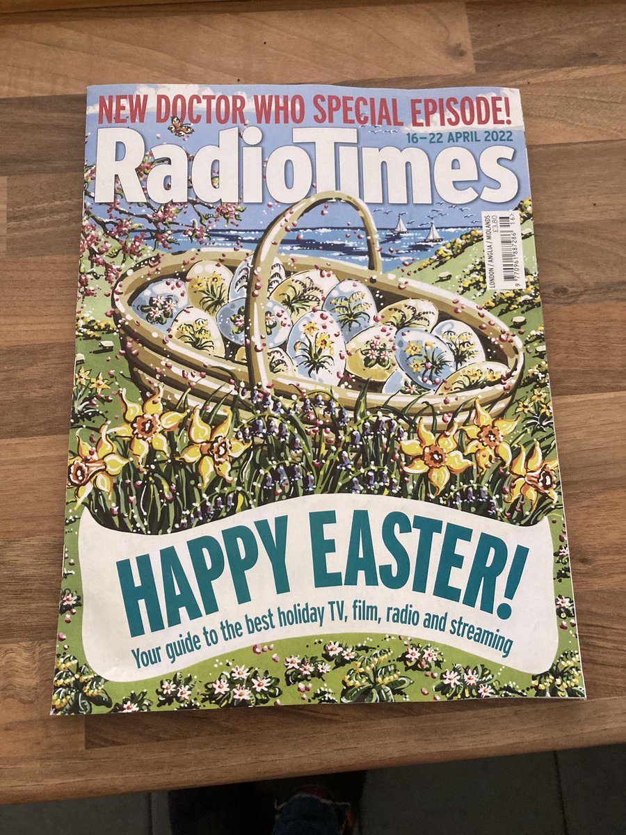Wrote some little #DoctorWho bits for the new edition of the <a href="/RadioTimes/">Radio Times</a>, including a catch-up with the strangely familiar Easter special co-writer <a href="/Ella_Road/">Ella Road</a>…