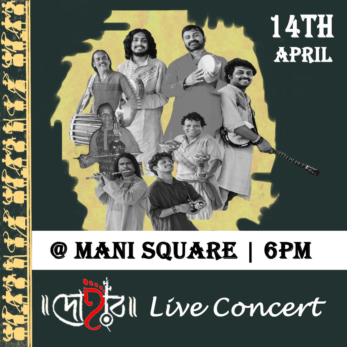 doharfolk's tweet photo. #PRE_POILABOISHAKH_CONCERT
Tomorrow Live At Mani Square Mall, Kolkata.
.
.
.
#stage #live #gig #doharfolk #dohar #liveshow #performance #FolkMusic #musician #Kalikaprasad https://t.co/sENdGpLCds
