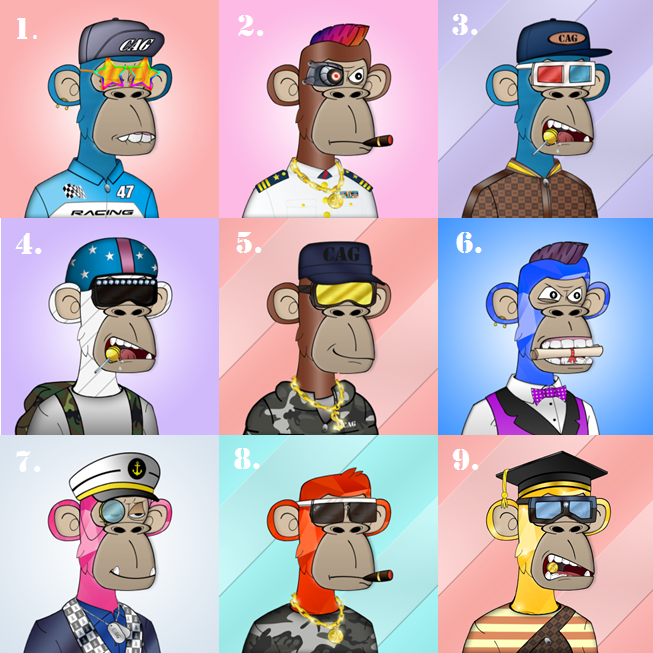 Choose Your Favorite Ape!🐵 
.
Gas Free Purchase!💎 🎉Join the Gang!🎉
.
opensea.io/collection/coo…
.
<a href="/opensea/">OpenSea</a> #NFTdrop  #nftcollectors #nftcollector #NFTartists  #NFT #nftartgallery #nfts #NFTartist  #NFTartwork  #NFTCommunity  #NFTcollectibles  #nftart #OpenSeaNFT