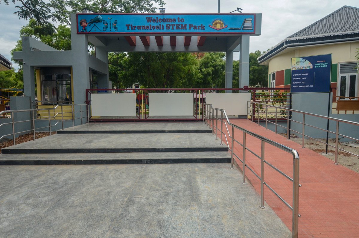 ankidyne's tweet photo. Tirunelveli STEM Park designed and executed by Ankidyne for Tirunelveli Municipal Corporation under Smart city mission. https://t.co/EMXgX5k3rR