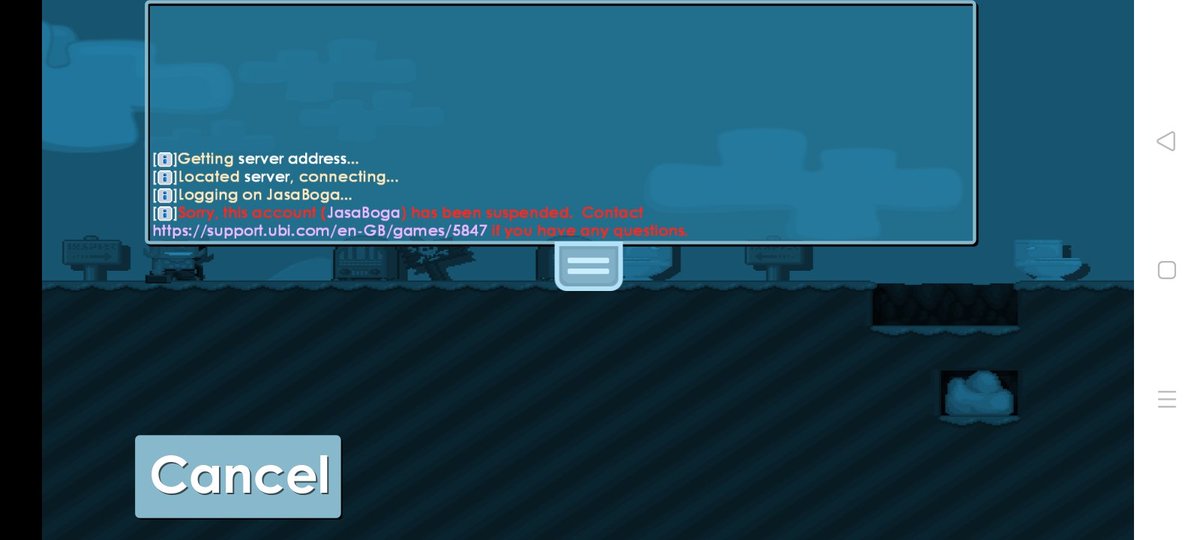Arabing4's tweet photo. @growtopiagame pls help wtf is happen ? i didnt do any wrong thing https://t.co/46QC8GAN5f