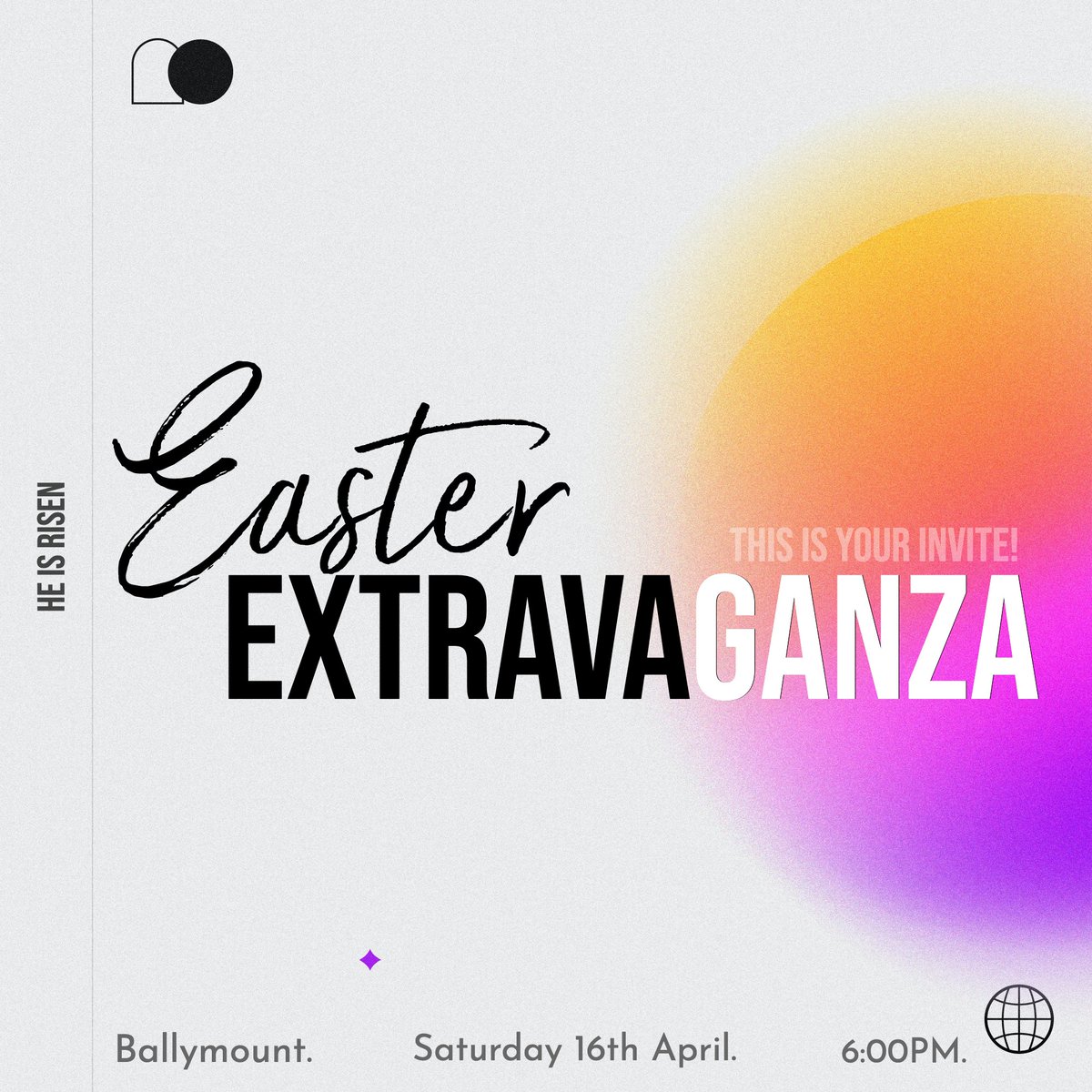 VictoryDublin's tweet photo. Listen up! We’ve got the ultimate Easter Event planned for you guys THIS Saturday 16th April.

Join us this Saturday at 6:00PM in Ballymount for our Easter Extravaganza. This is open to ages 12 and up so feel free to come along and sure why not bring a friend? https://t.co/fftdBcjEyt