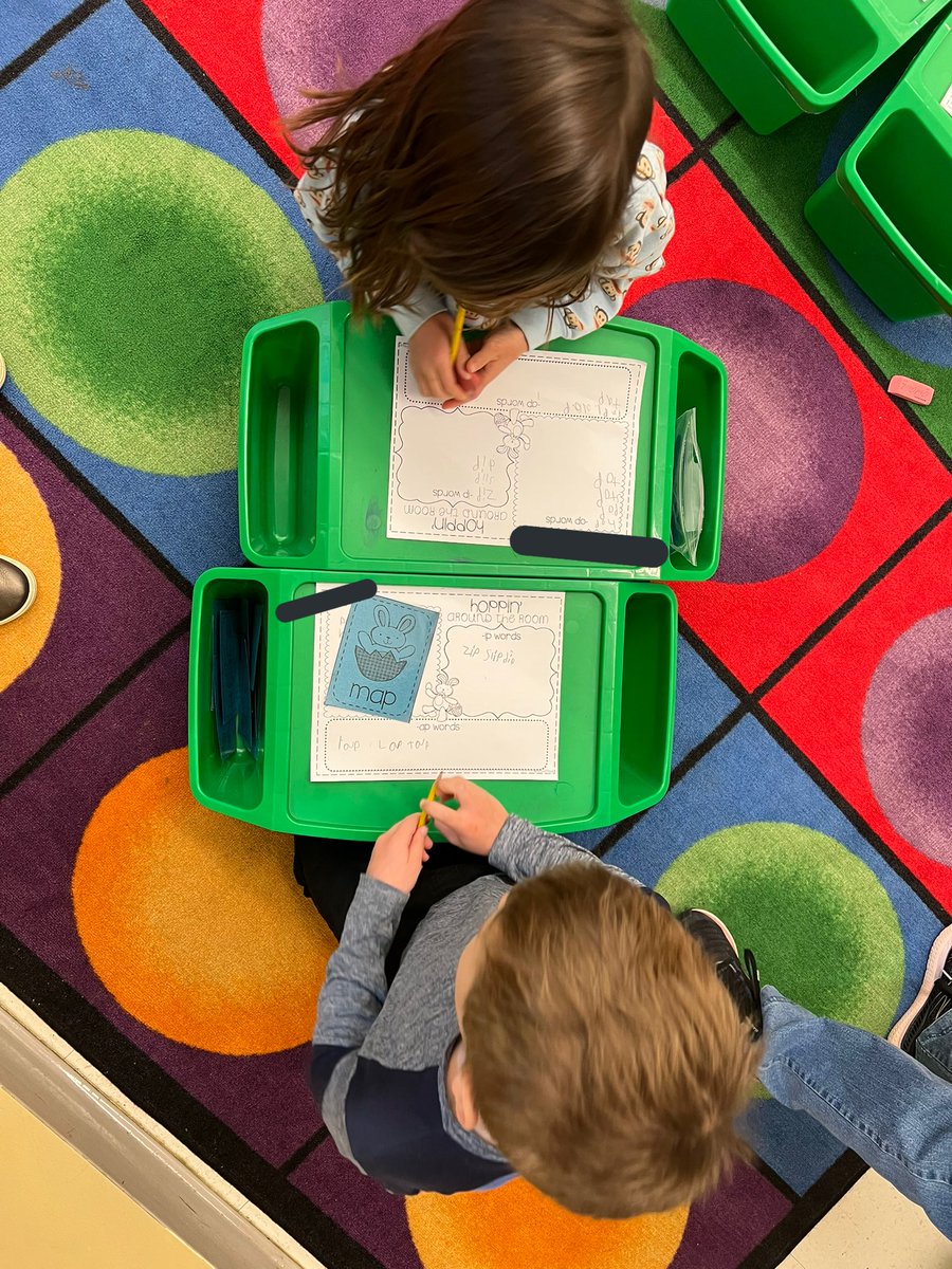 TheIsaksonTimes's tweet photo. Word family sorting fun! 🐇 https://t.co/C4vAB4X73l