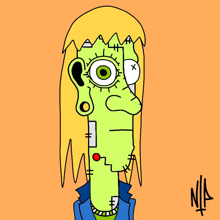 NftPizza's tweet photo. Pizza collected Crypto Nip Pill from @NippyNip2! 🥳

Nip #119 is now ready for animation!🔥 .. and maybe for some crazy haircut too?!😁⚡️💛

https://t.co/2VdjZBRdu7 https://t.co/NwUyqx9cGQ