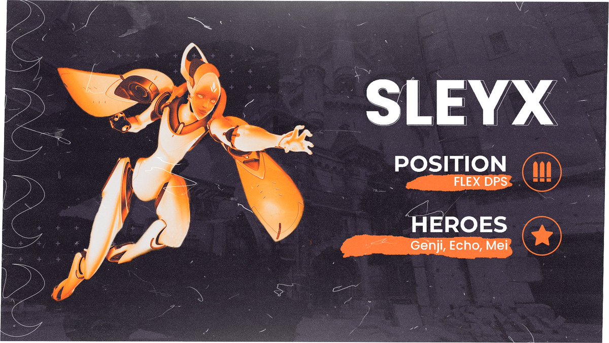 We keep going:

Auch <a href="/SleyxOW/">Sleyx</a> tritt Youscrim bei! Als Flex DPS spielt er bei unserem Academy Team <a href="/YS_Kombi/">YS Kombi</a> mit!