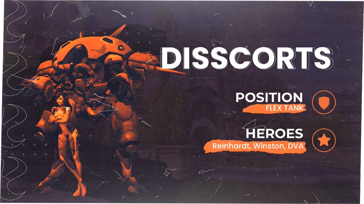 Unser letztes <a href="/YS_Kombi/">YS Kombi</a> Academy Team Mitglied wird heute vorgestellt!

Mit <a href="/disscorts/">Disscorts OW</a> haben wir einen starken Off Tank als Mitglied bei uns im Team! Auch Disscorts sichert sich damit 9 Stunden Coaching mit <a href="/Kiam_OW/">Kiam_OW</a> im Monat!