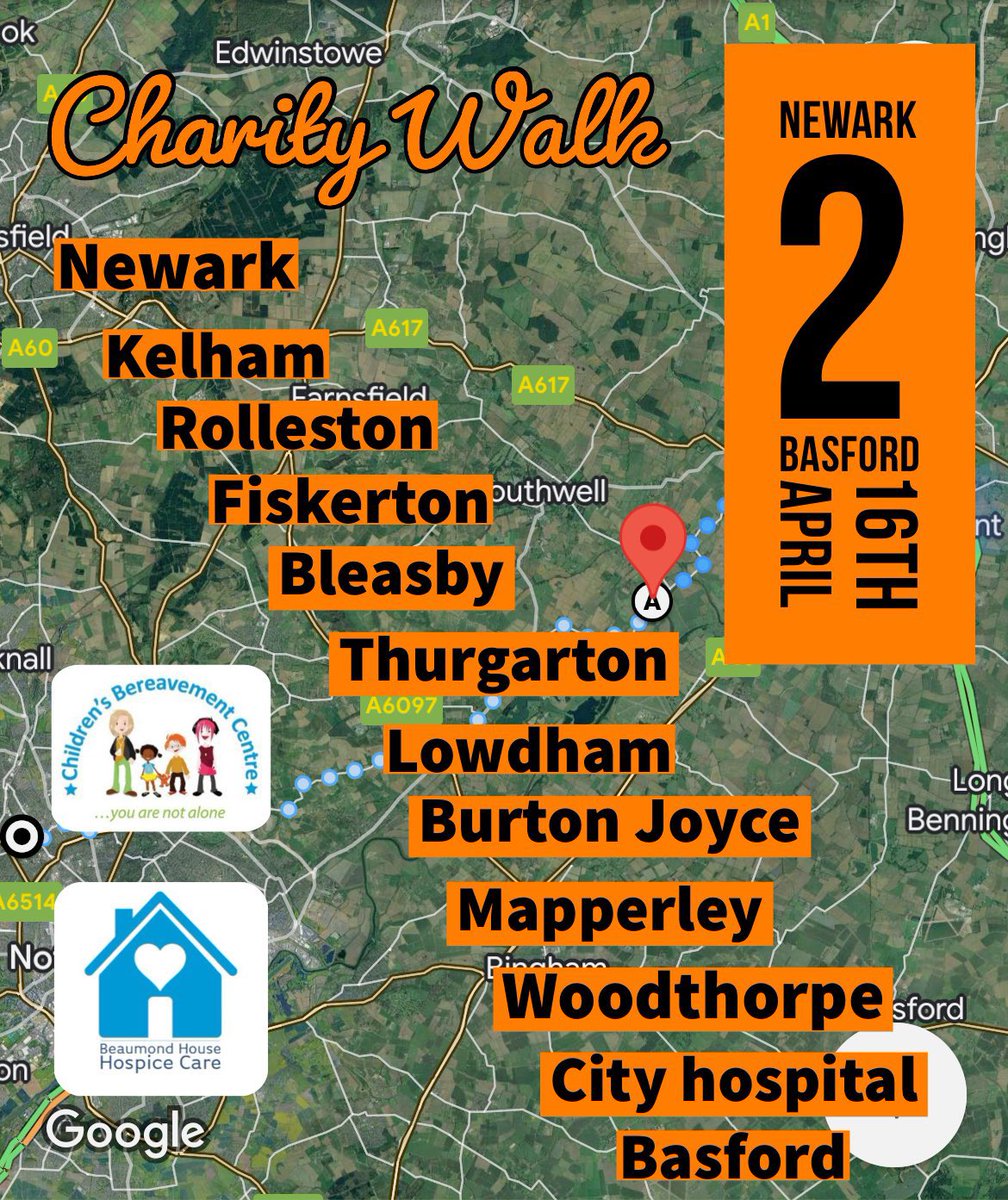 This Saturday our goalkeeper coach <a href="/MattRidyardNFFC/">Matt Ridyard ️</a> will walk from his home in newark to <a href="/Basfordutdfc/">Basford United FC</a> for charity. Please support him if you can. Feel free to join him for part of the journey. 

gofund.me/d6e4e017

<a href="/advertisergroup/">Newark Advertiser</a> <a href="/SportNottm/">Nottingham Sport</a> <a href="/tisersport/">Newark Ad Sport</a> <a href="/BBCNottingham/">BBC Nottingham</a>