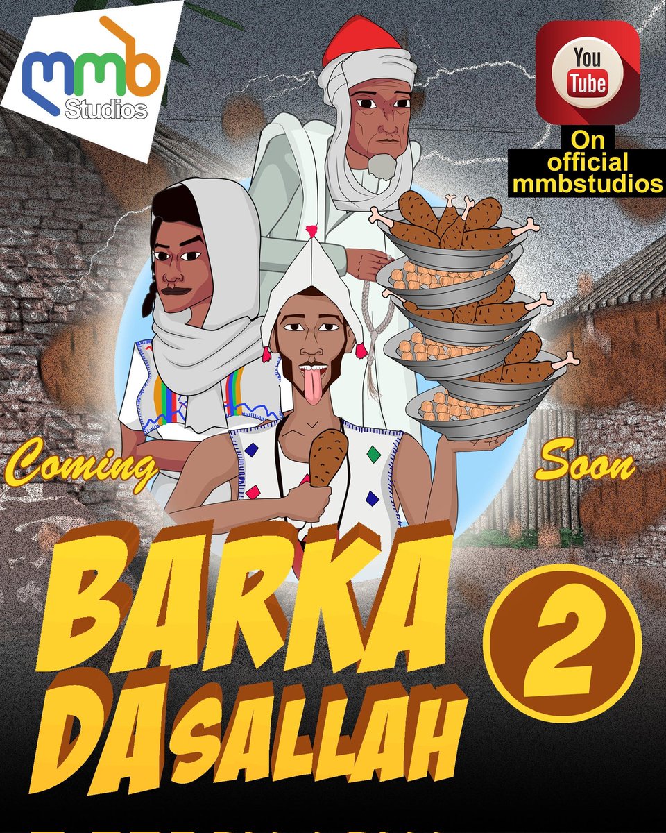 mmbstudios's tweet photo. New Cartoon Alert !
One of our Best comedy series on Youtube. New episode
Title : Barka Da Sallah 2
Release date : 1st May 2022
Duration : 02:04
Support us by sharing this with your family and friends
#naijacartoons #naijacomedy #youtubecartoons #youtuber #mmbstudios https://t.co/itZTrH0T5H