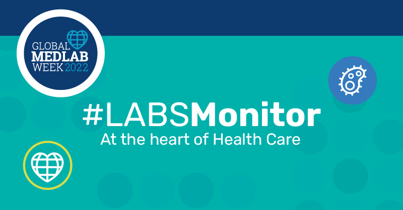 GMedLabWeek's tweet photo. Semana Bioquímica Mundial #LabsMonitor
Una semana de reconocimiento para todos nuestros profesionales.
18-24 Abril
#GlobalMedLabWeek
#SemanaBioquimicaMundial
#LABS
#GMLW
#IFCC https://t.co/LamiKYSEcT