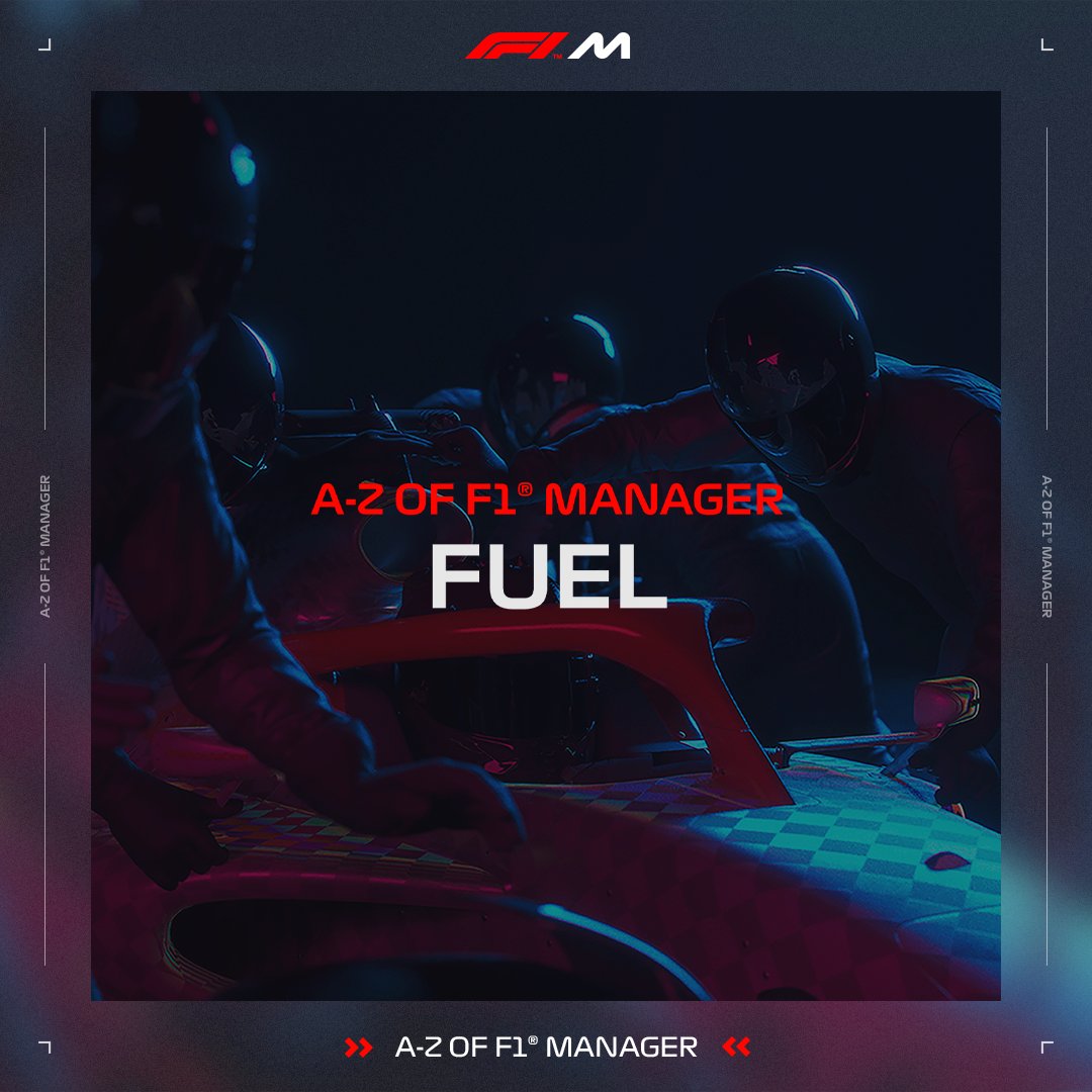 𝗙𝘂𝗲𝗹 can be deployed in different ways to aid your race ⛽

In F1 Manager 2022, instruct your drivers to save fuel, at the cost of race pace, or switch to a richer fuel mode to push for an overtake. Just don’t run out!