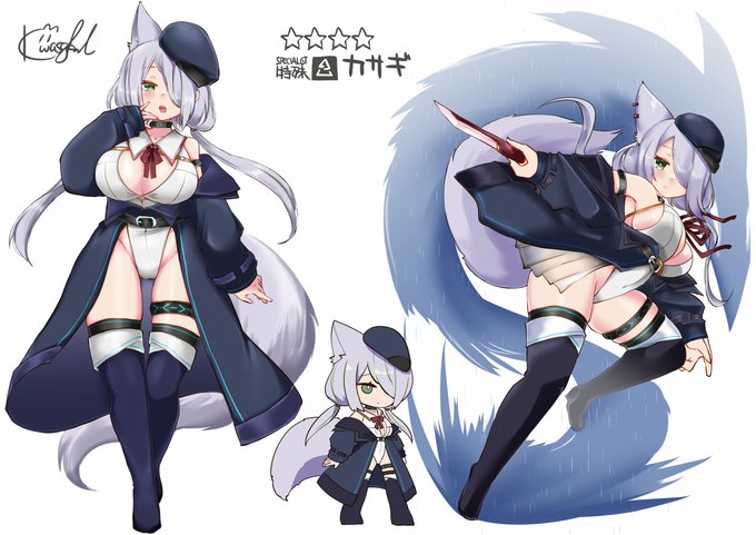 #フォロワーさんからイメージもらって自分をアークナイツのオペレーター化する
仕事が終わったら仕事が始まる労働狐。ヨロシク。 https://t.co/SafdDPp3RN 