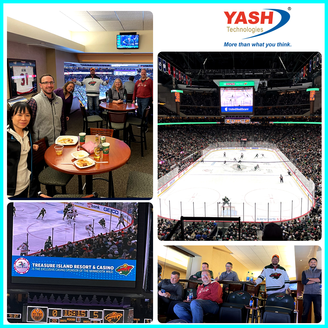 YASH_Tech's tweet photo. It was an absolute pleasure hosting you, and witnessing the game together. The spectacular MN Wild win was a sight indeed. We thank you and look forward to meeting you all again, real soon.
#YASHEvents #XcelCenter #Edmontonoilers #NHL @XcelEnergyCtr @mnwild @EdmontonOilers https://t.co/h4bHW97pxr