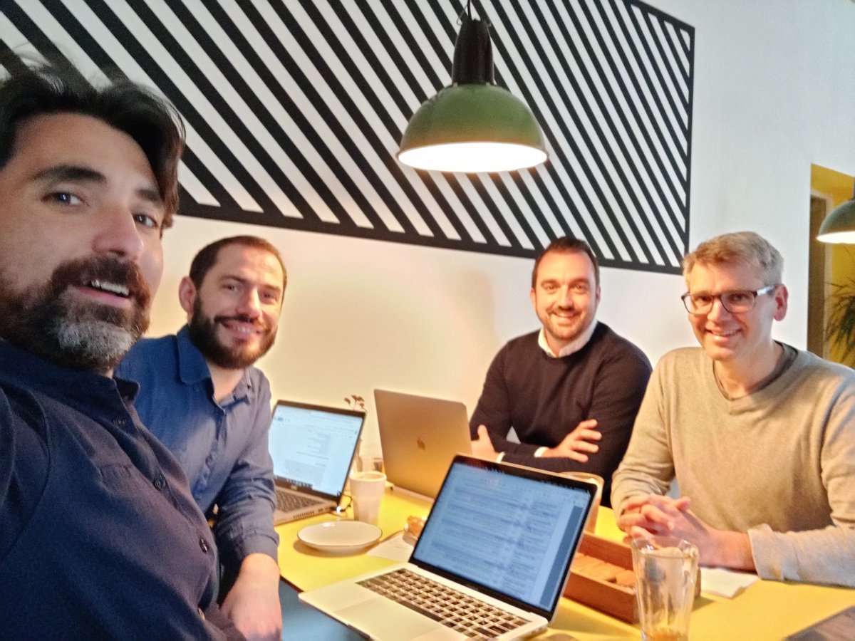 Mazomos board meeting in the beautiful Ghent (Belgium), to discuss upcoming projects and future perspectives. It is really nice to see everyone in person after some time! <a href="/francescokar/">Francesco Carrer (@francescokar@archeo.social)</a> <a href="/NielsDab/">Niels Dabaut</a> <a href="/sperfectus/">Stelios Lekakis</a>